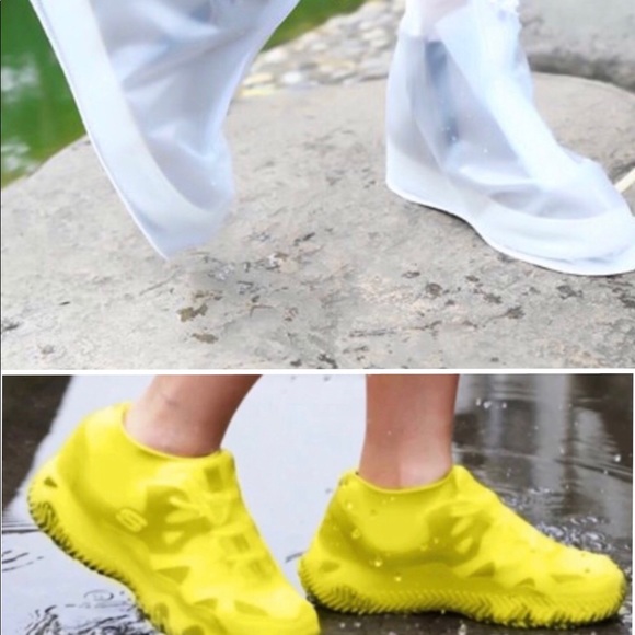 đź’– 2 Pairs x NEW Reusable Waterproof Shoe Cover - Picture 1 of 10